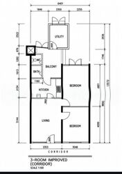 Blk 91 Toa Payoh Palm Spring (Toa Payoh), HDB 3 Rooms #614439431